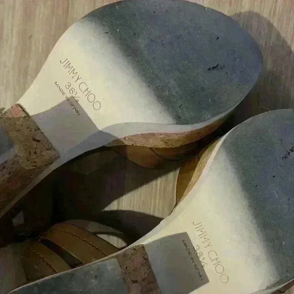 Jimmy Choo Nemesis Vachetta Leather in Soil size 38.5 - Picture 11 of 15